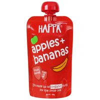 Happa Apple+ Banana Puree